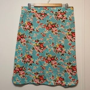 Floral Knit Skirt 🌸